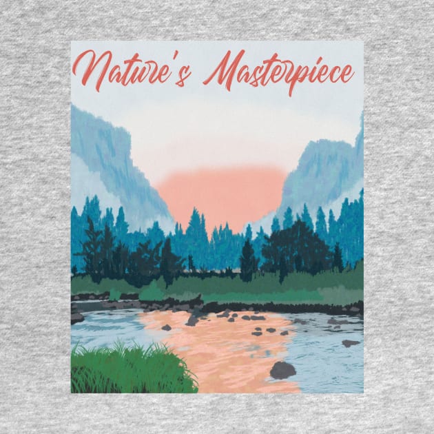 Natures Masterpiece Brushed Artwork by Rhythmic Designs